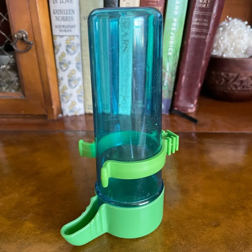 Budgie bird water bottle